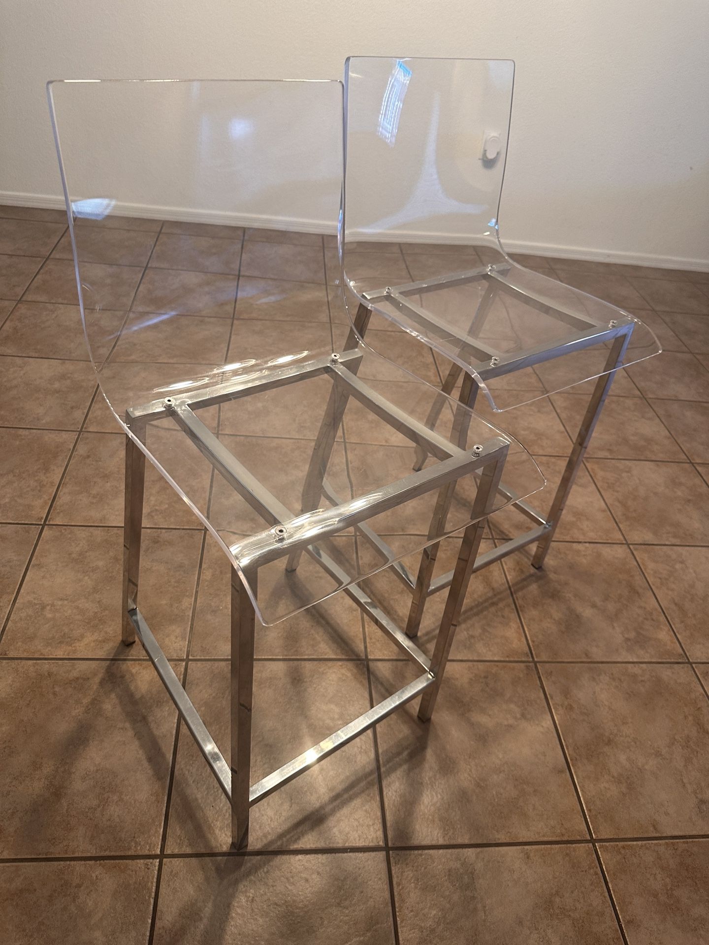 Acrylic Clear Chair Set