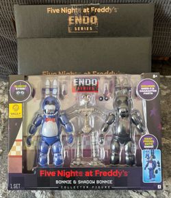 Five Nights at Freddy’s Endo-01 (Classic Bonnie and Shadow Bonnie) Figure Set