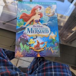 Disney The Little Mermaid DVD.