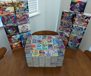 5000 FOIL ONLY Digimon Card Lot! C/UC/R - Boxes Included! Open To Offers!