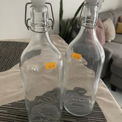 Glass Bottles 34oz