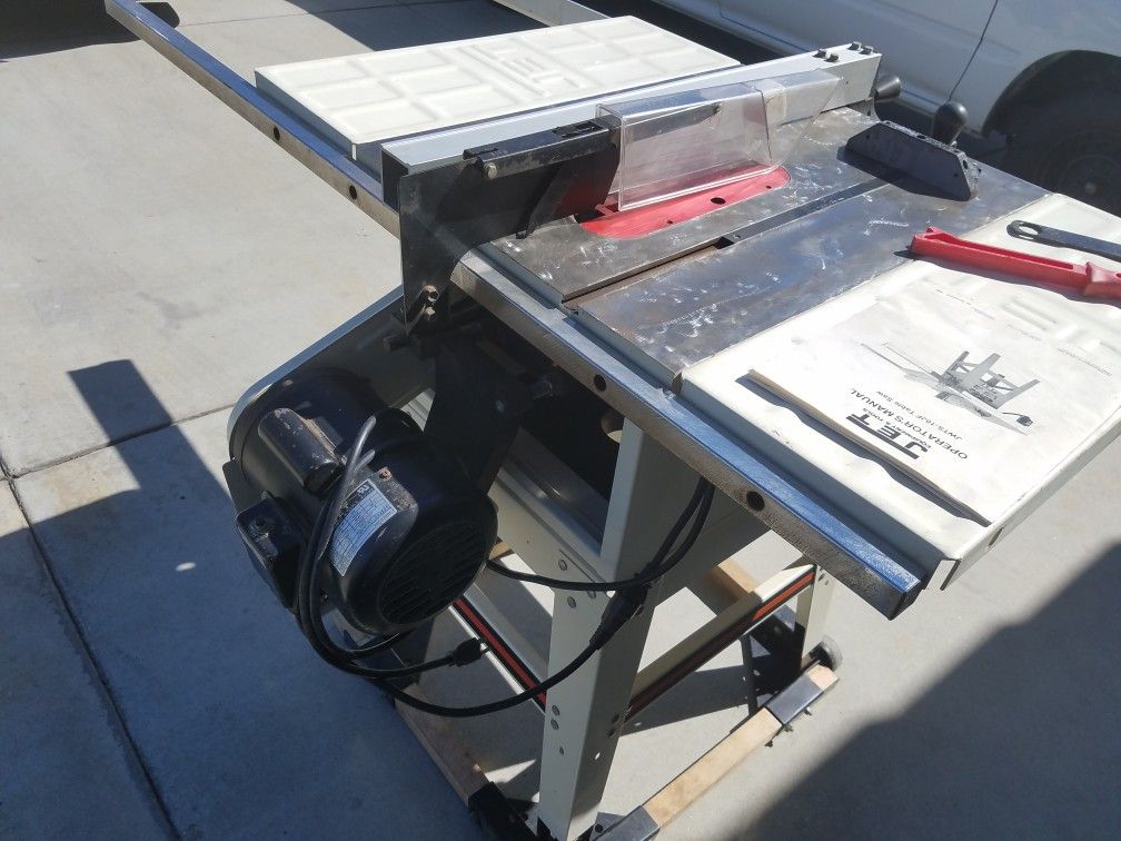 JET JWTS10JF Table saw Special Edition for Sale in Hemet, CA OfferUp