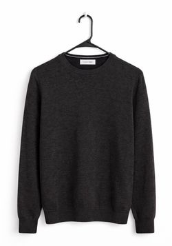 Calvin Klein Charcoal Sweater Size M Clean Modern Look