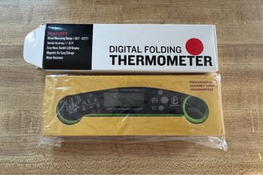 2 Waterproof Digital Instant Read Meat Thermometer Grill new cash & pick up only)$15 both price firm