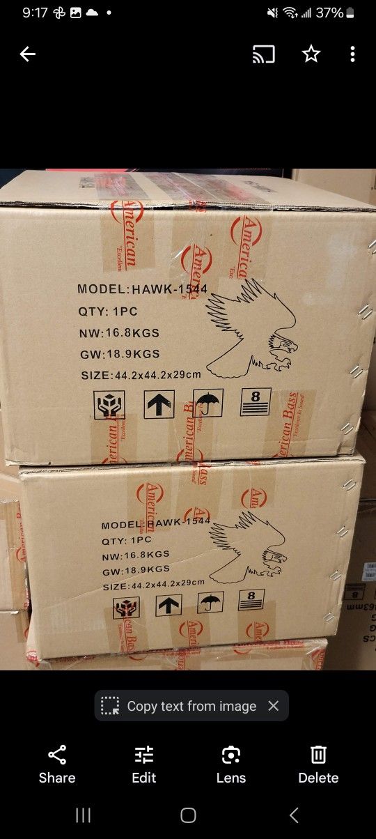 2American Bass Hawk 1544 New