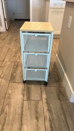 3 drawer Storage In Wheels