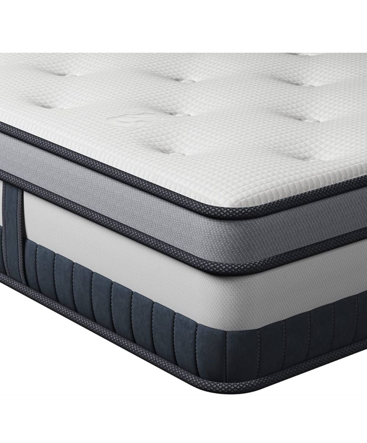 Vesgantti Full New Mattress 10” Ergonomic Design with Memory Foam