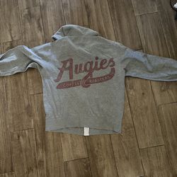 Augies Coffee Zippup Jacket hoodie