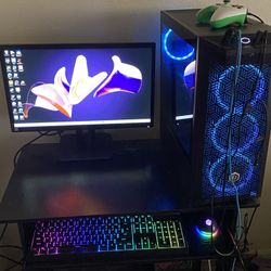 4060 Gaming PC, Desk And Chair 
