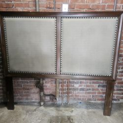 Queen Headboard and Frame