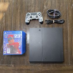 PS4 500Gb Console With Controller & Games