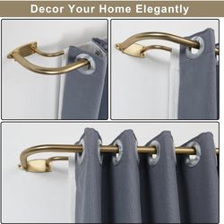 Double Curtain Rod for 28"-48" Window  1102