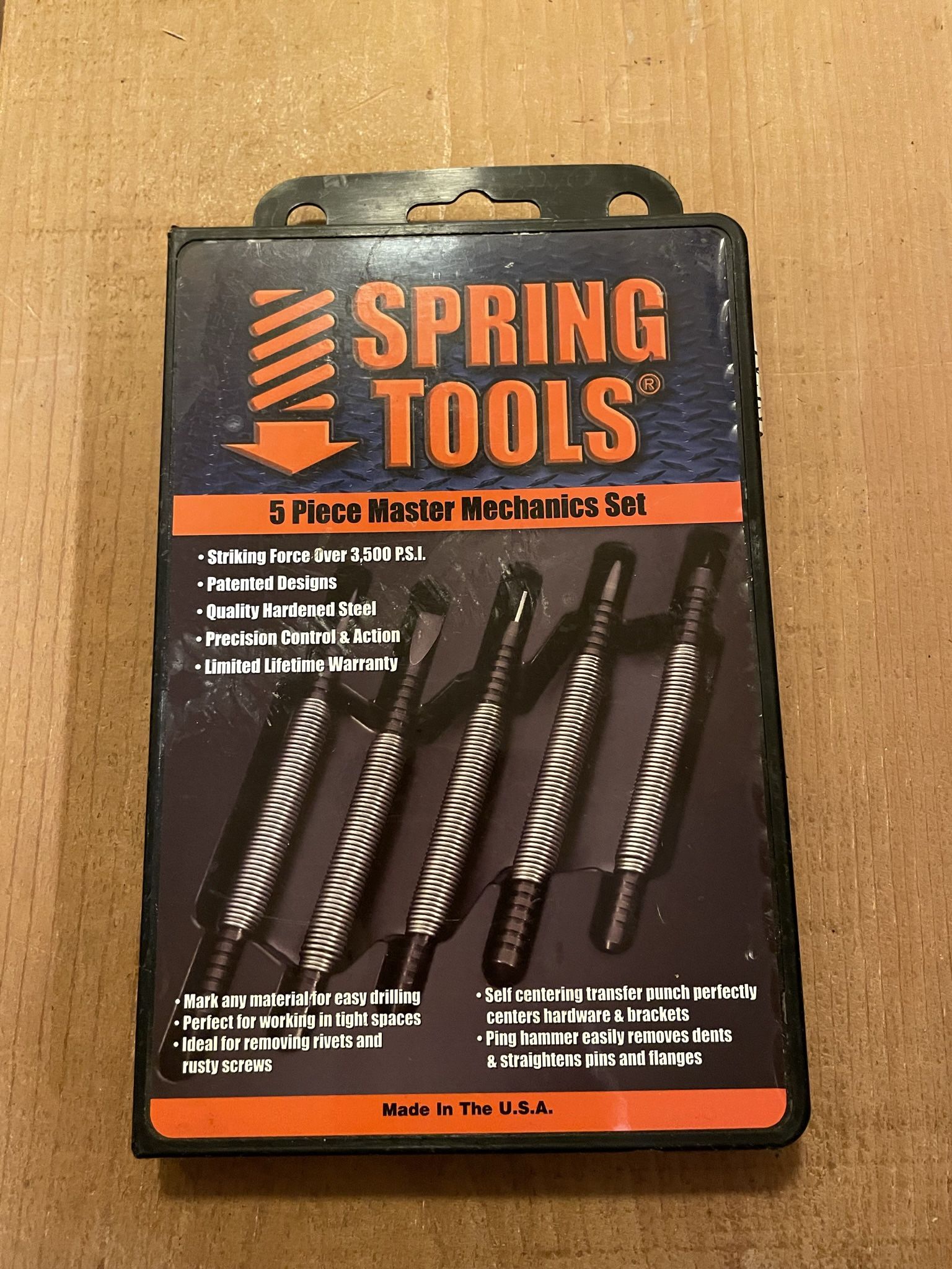 Spring Tools 5-Piece Master Mechanics Set 50X08