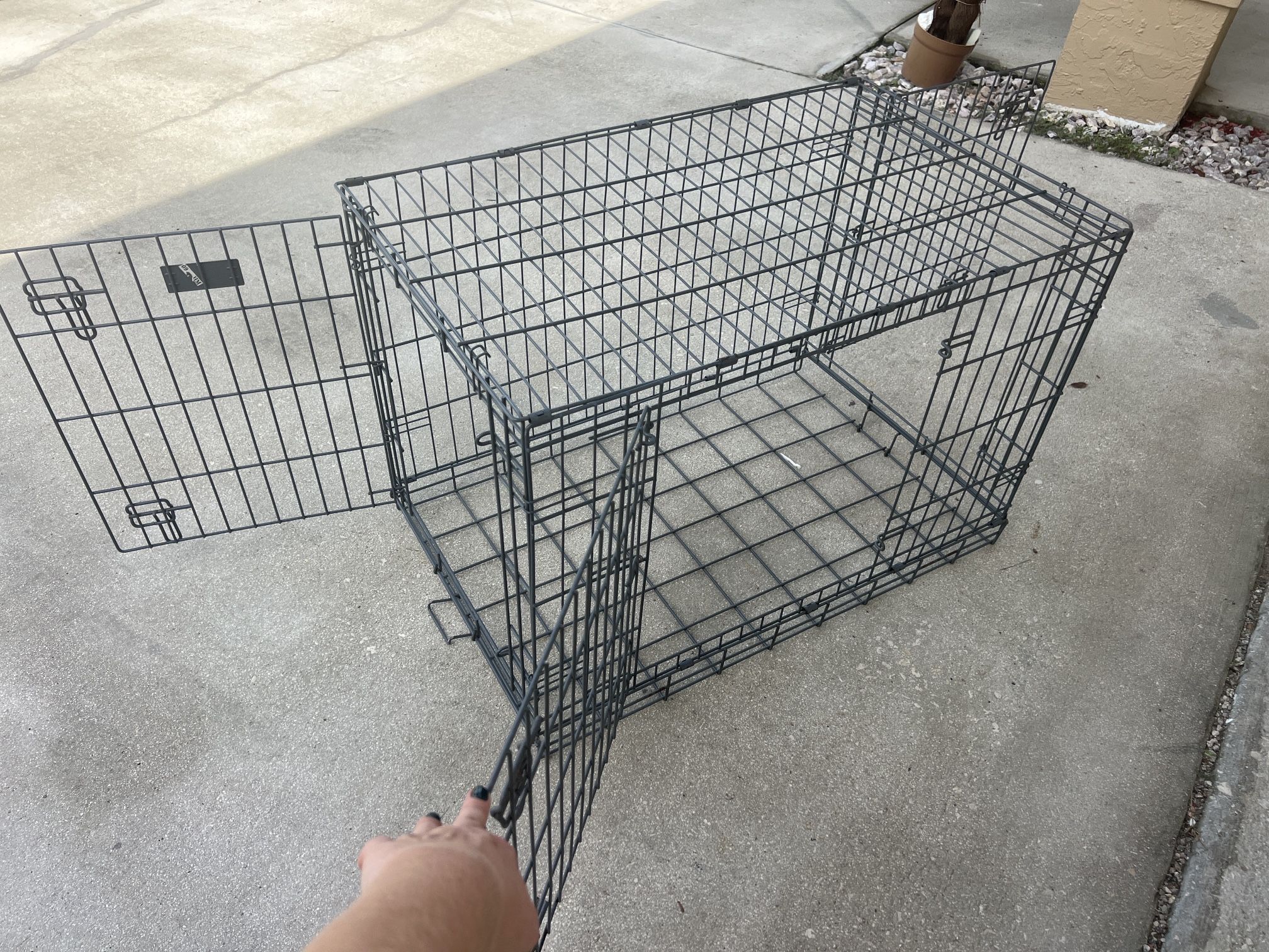 3 doors dog Grate XLsize, 36/25/22inches