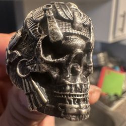 Aztec Skull Ring (10)(12)