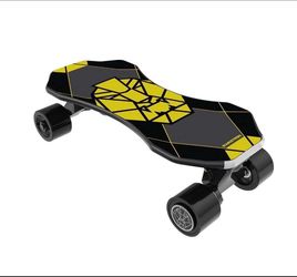 Swagtron Swagskate Ng3 Electric Kids Skateboard with Kick-Assist & Smart Sensors