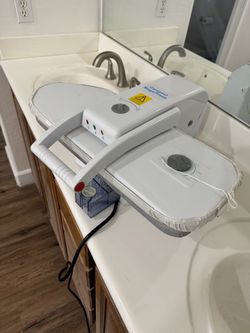 Speedypress Ironing Steam Press - 22 Inch Clothes Press Machine for Home - 5 Temperature Settings for All Fabrics and Steam Burst Function for Perfect