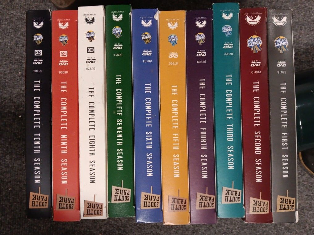 South Park Full Seasons 1-10 DVD