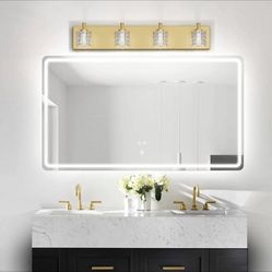 25" Bathroom Vanity Light Fixture Adjustable 360 Degree Rotating Lights G9 Bulb Dimming