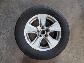 Wheel Rim 17 w Tire 22565 R17 2021 Toyota RAV4 42611-0R390 2019 2020 2022 (T3815)
