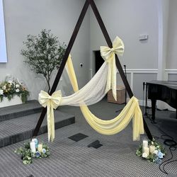 Triangle Wedding Arch