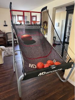 MD Sports EZ Fold 2-Player Arcade Basketball