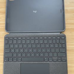 Logitech Combo Touch iPad Pro Keyboard - Oxford Gray