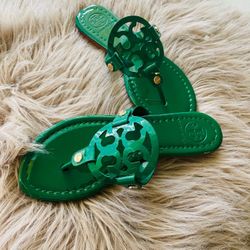 Tory Burch Green Patent Leather 