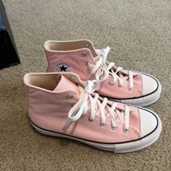 Pink Platform Converse 