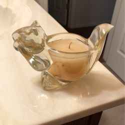 Vintage Avon squirrel candle