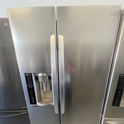 LG Stainless Steel Refrigerator / Delivery Available 