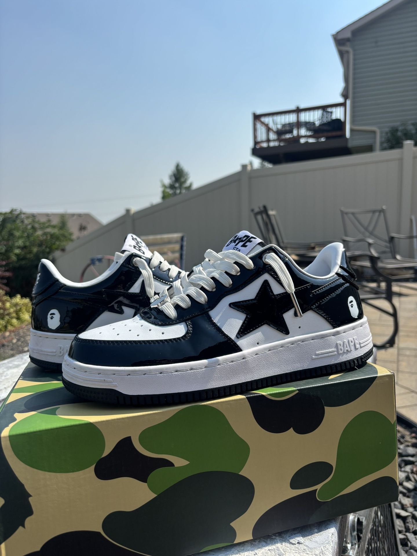 Bape Sta Sneakers Size 10