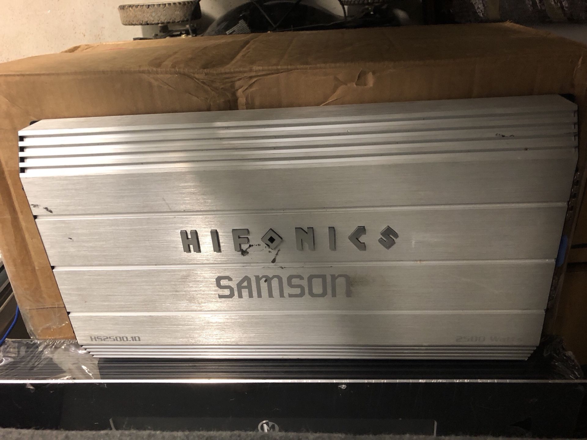 HiFonics SAMSON 2500.1 Mono Class D Amplifier
