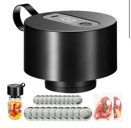 Electric Mason Jar Vacuum Sealer Kit