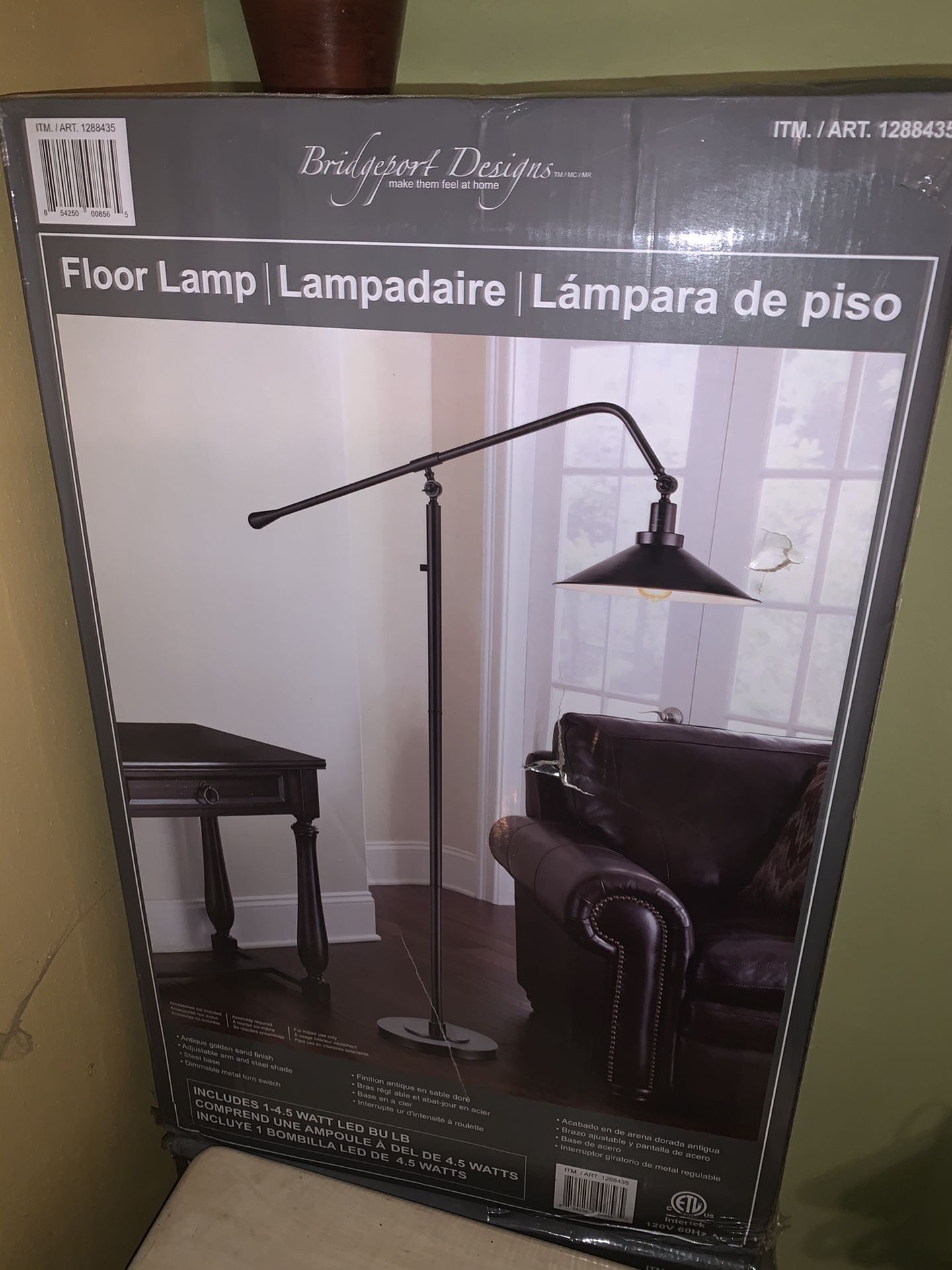 Floor lamps (2) NEW