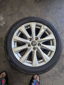 17" Toyota Camry stock wheel and spare