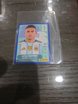 Panini FIFA Lautaro MartÃnez Sticker Card