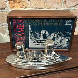 Gorgeous, new, authentic models, steam membership, Salt, and Pepper set