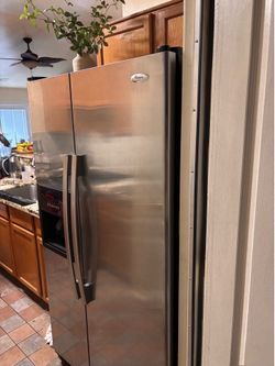 Whirlpool Stainless Steel Side-by-Side refrigerator