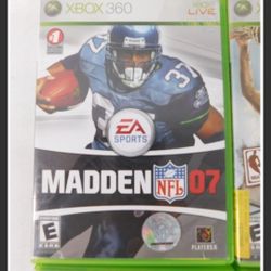 Xbox 360 Madden 07 Complete Copy With Case