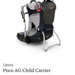 NWT Osprey Poco AG Child Carrier Backpack — Never Used! NWT 
