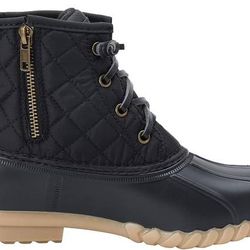 NEW Size 9 Duck and Fish Women Winter snow boots Duck Boot One711420