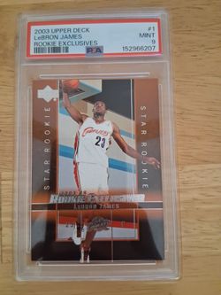 LeBron James rookie. GOAT