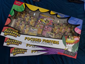 Pokemon Ascended Heroes Focused Fighters