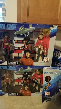 Star Trek Sets (2) & Romulan Figure