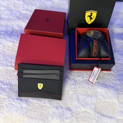 Ferrari Watch And Wallet set 🔥New