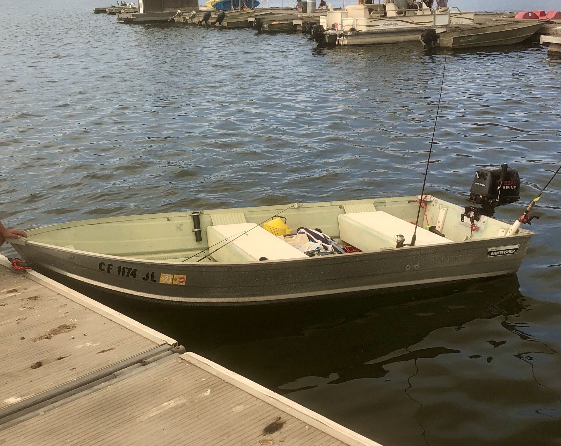 12’ fishing boat