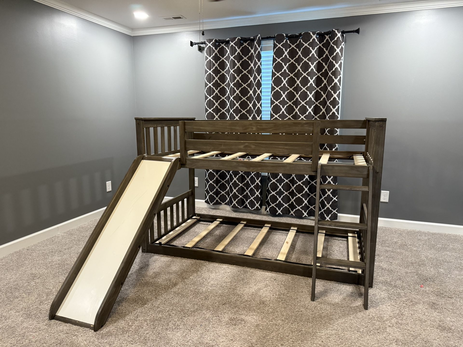 Twin Bunk Beds With Slide And Ladder