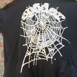 og Sp5der black hoodie