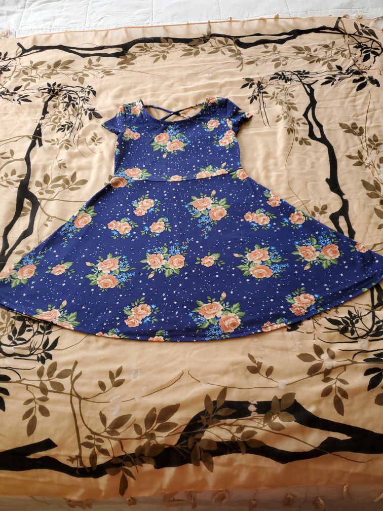 Arizona Jean Co. Flower And Star Dress 4/5T